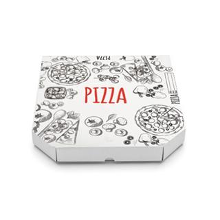 Kutije za pizzu / 42x42x4 / 50kom/ Print
