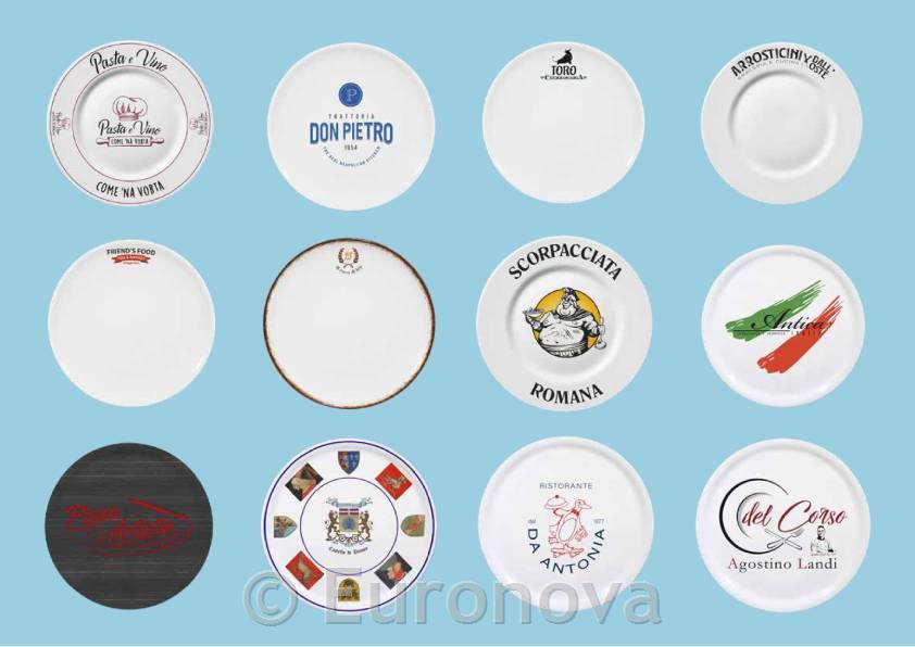 Tanjur za pizzu Napoli /33cm/print/ 6kom