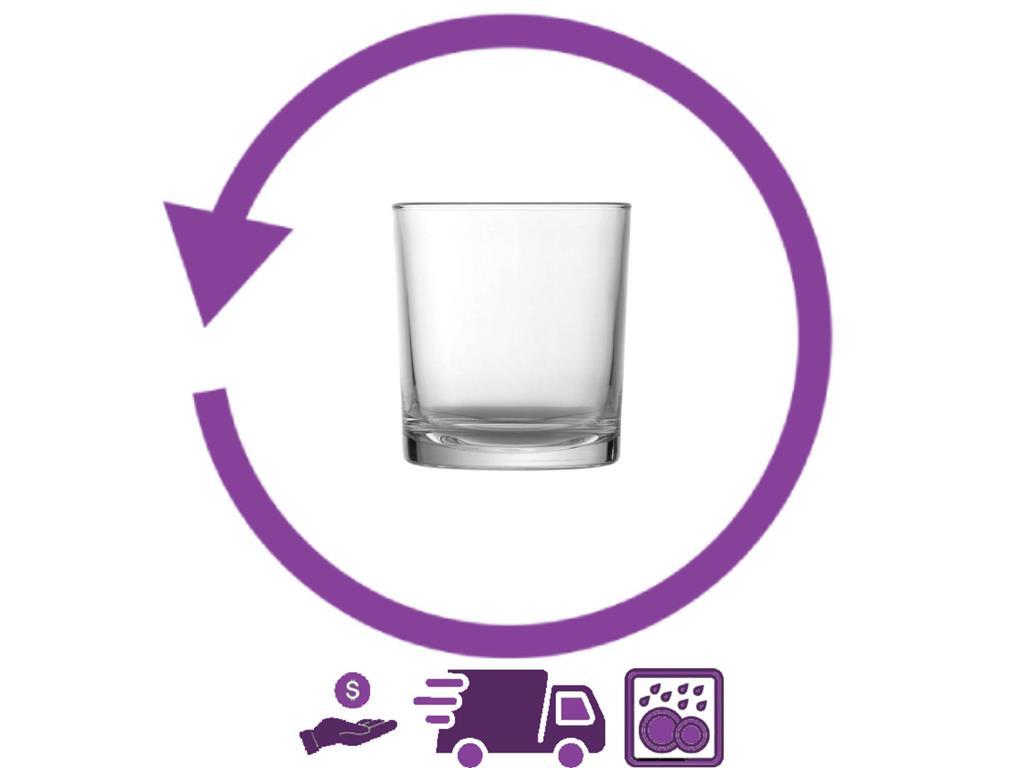 Najam čaše za vodu / 25cl / 1kom / 1dan