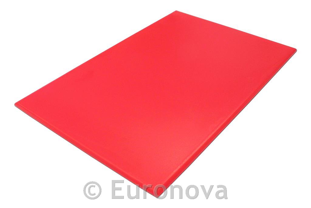 Daska za rezanje / 40x30x2cm / crvena