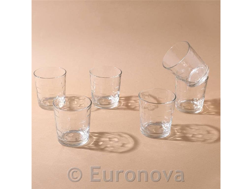 Kyvos čaša tumbler / 16cl / 6 kom