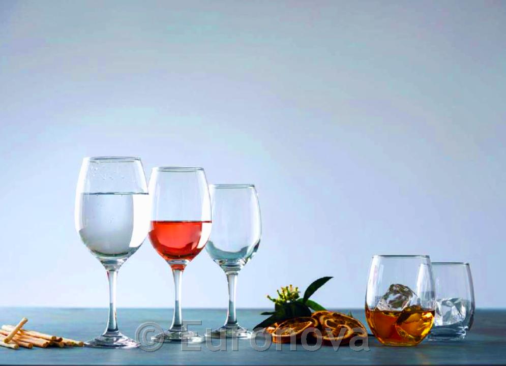 Queen čaša za vino / 37cl / 6kom