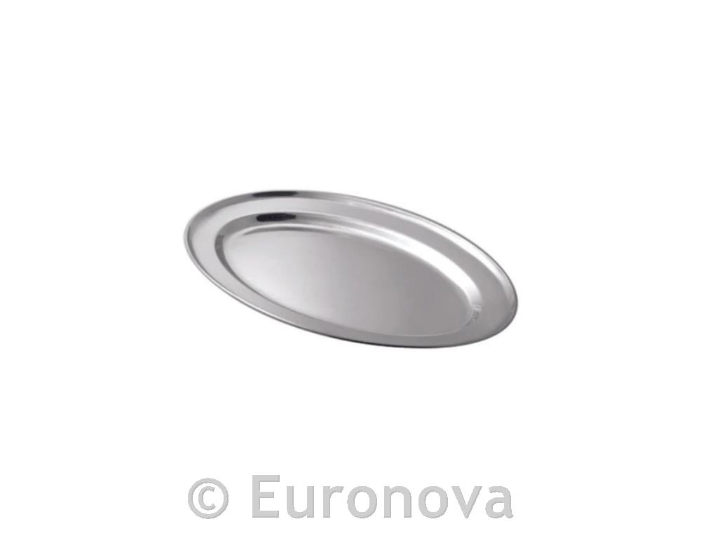 Servirni pladanj / 35cm / srebrn / Royal