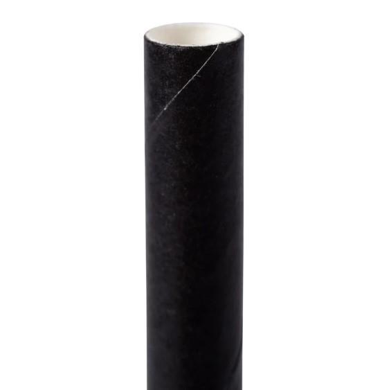 Papirnate slamke/8x250mm/ crne/ 500kom