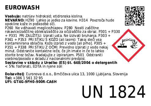 Deterdžent Eurowash / 6kg