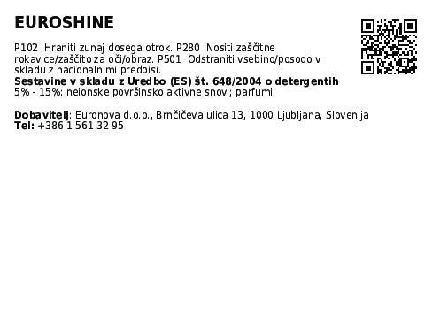 Deterdžent Euroshine / 5L