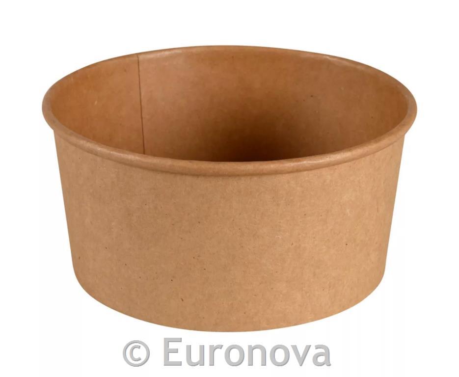 Kraft zdjele / 16x6cm / 730ml / 50 kom