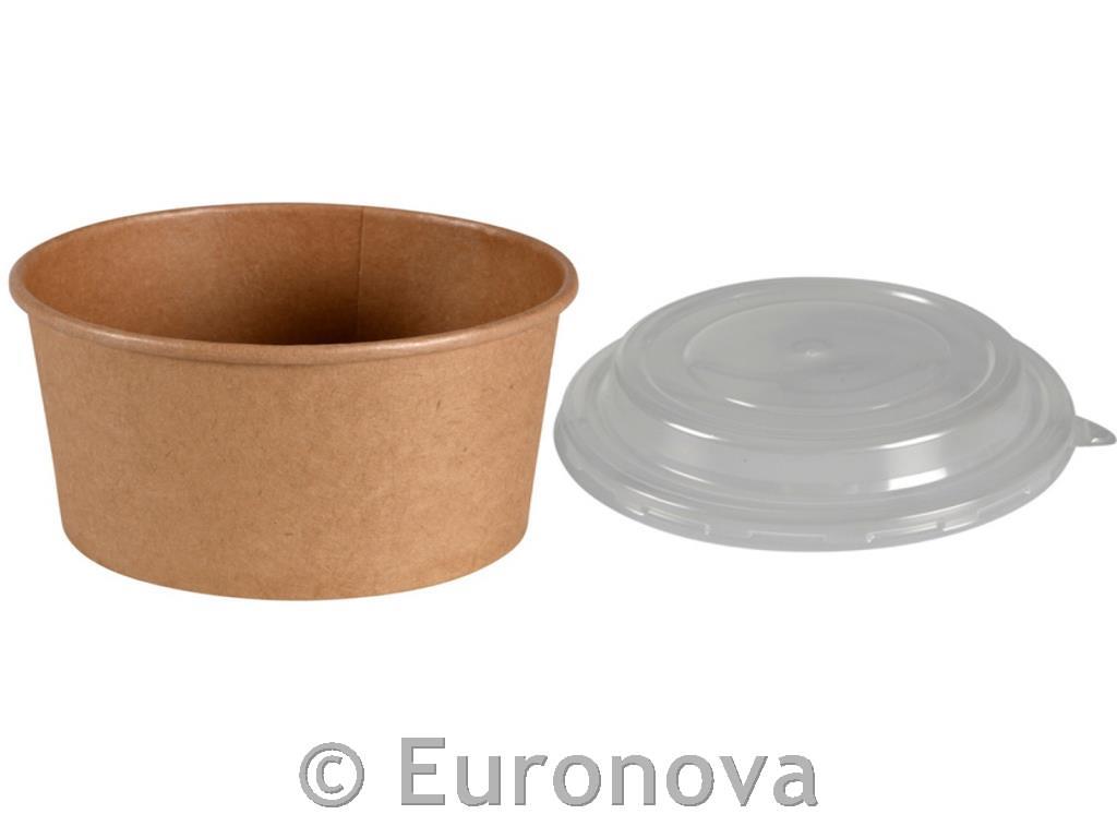 Kraft zdjele /16cm/1100ml/poklopac/50kom