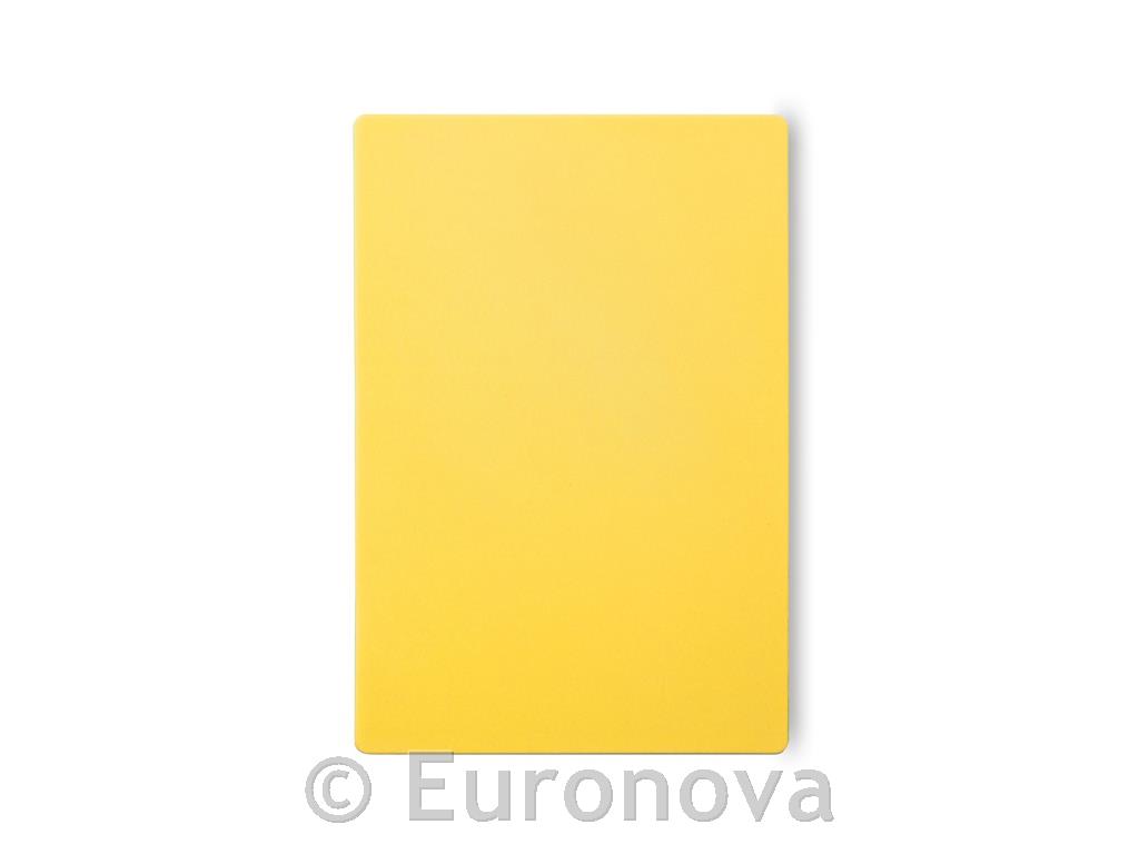 Daska za rezanje / 20x30x1cm / žuta