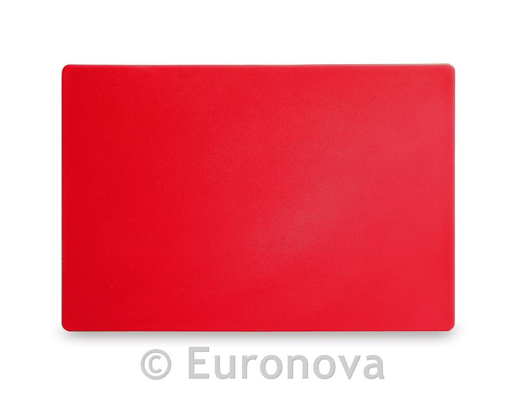 Daska za rezanje / 30x40x1cm / crvena