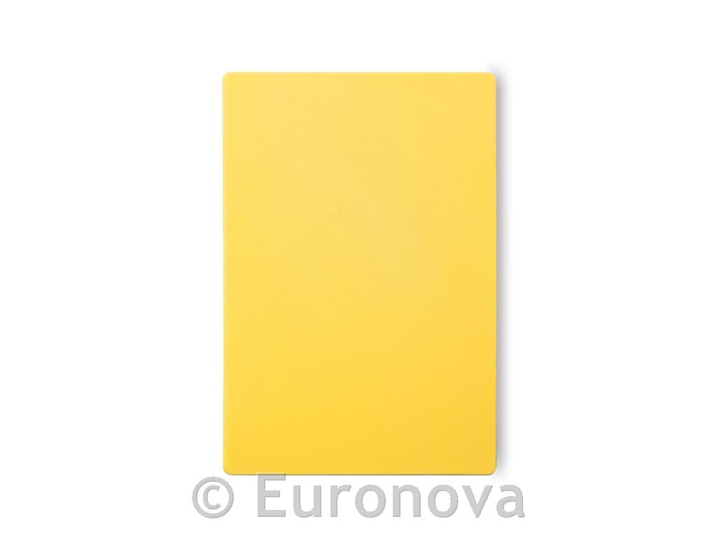 Daska za rezanje / 53x32x2cm / žuta
