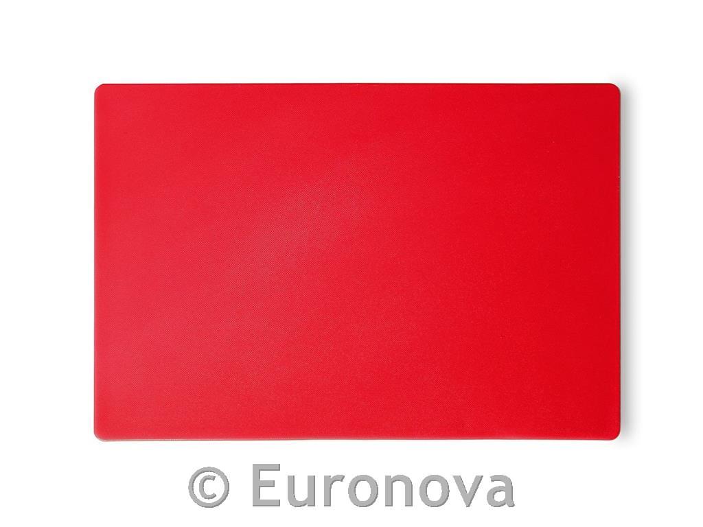 Daska za rezanje / 40x60x2cm / crvena