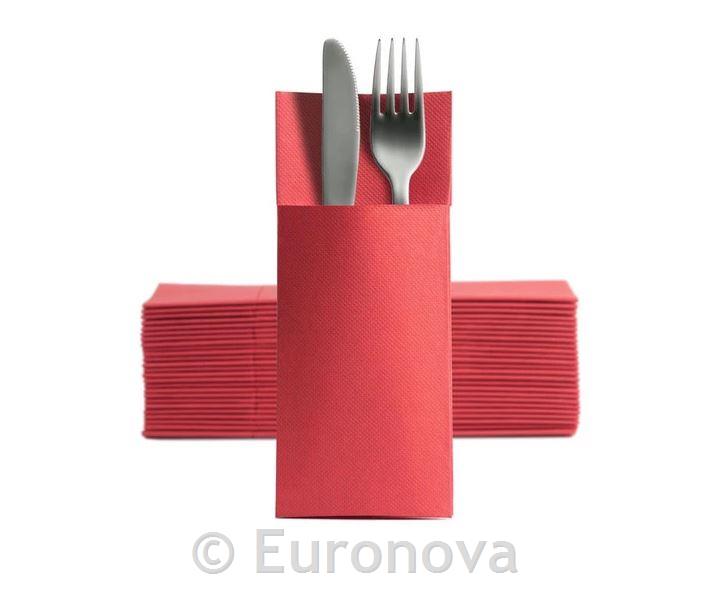 Uložak za pribor / salveta / crven/50kom