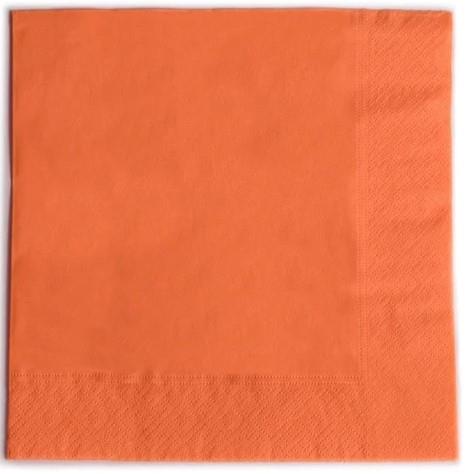 Salvete / 2-sl /38x38cm/ naranča / 50kom