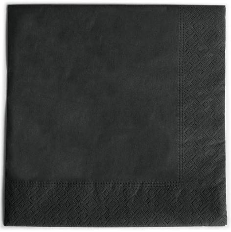 Salvete / 2-sl /38x38cm/ crne / 50kom