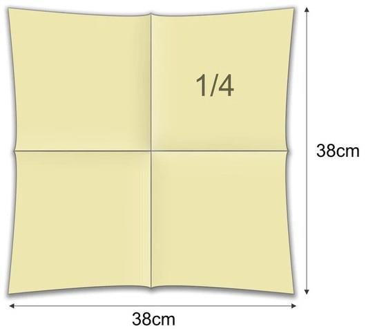 Salvete Soft Point /38x38cm/bež / 50kom