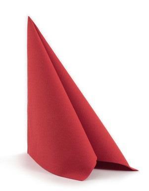 Salvete Airlaid /40x40cm/ crvene / 50kom