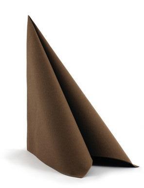 Salvete Airlaid /40x40cm/ smeđe / 50kom