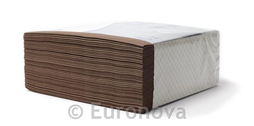 Salvete Airlaid /40x40cm/ smeđe / 50kom