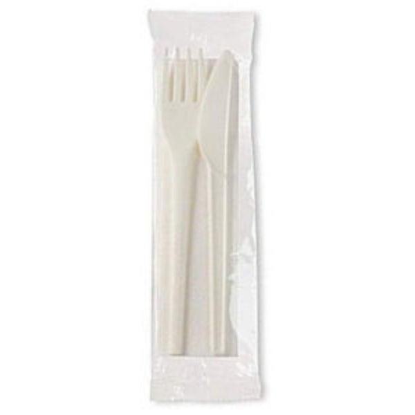 Set / plastični pribor /vil-nož/ 1kom