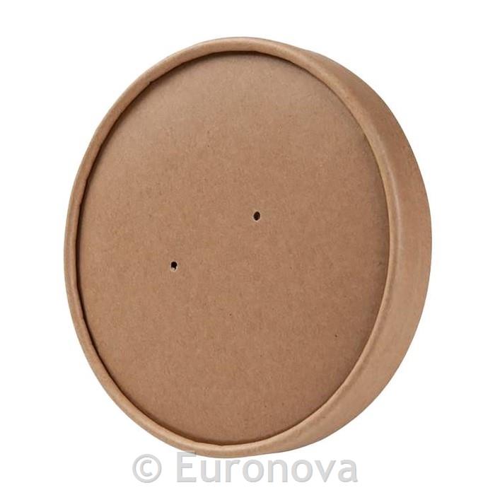 Kraft zdjele /10cm/480ml/poklopac/ 25kom