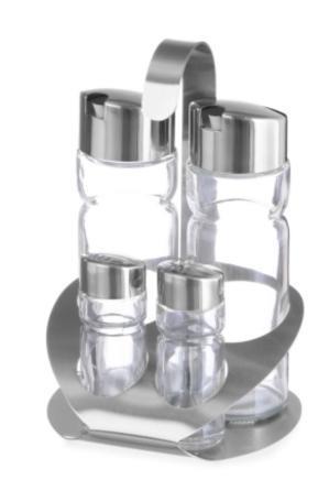 Set za začinjavanje / 4-dijelni / 19 cm
