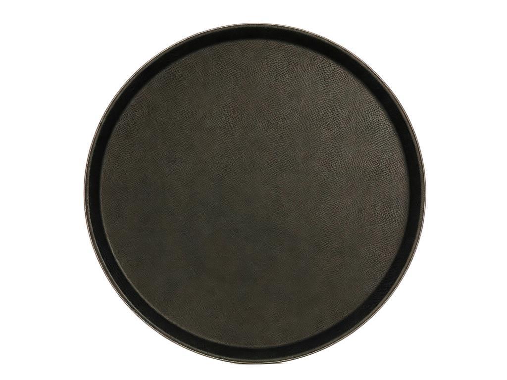 Natakarski pladanj / 45 cm / crni / prot