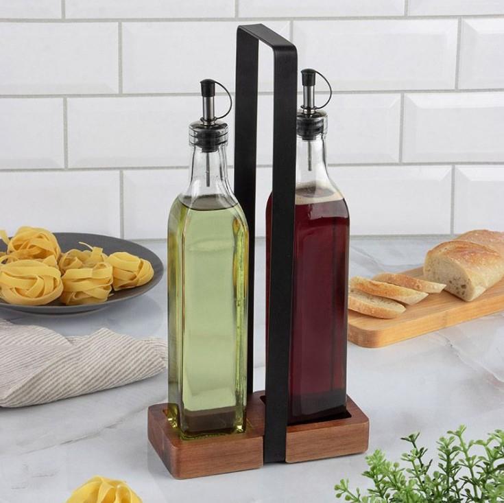 Set začina / dvodijelni / drveni