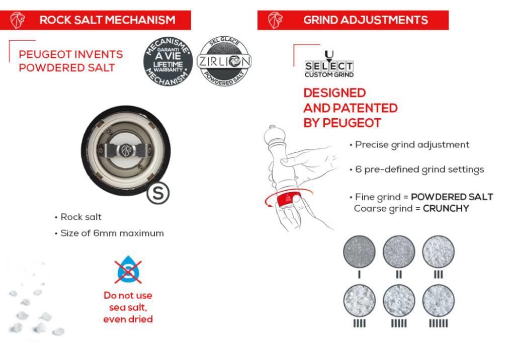 Paris mlinac za sol / 30cm / nature