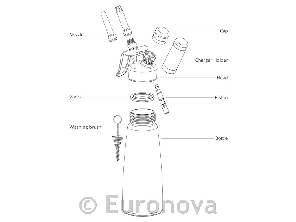 Boca za šlag / Master Whip / 1l