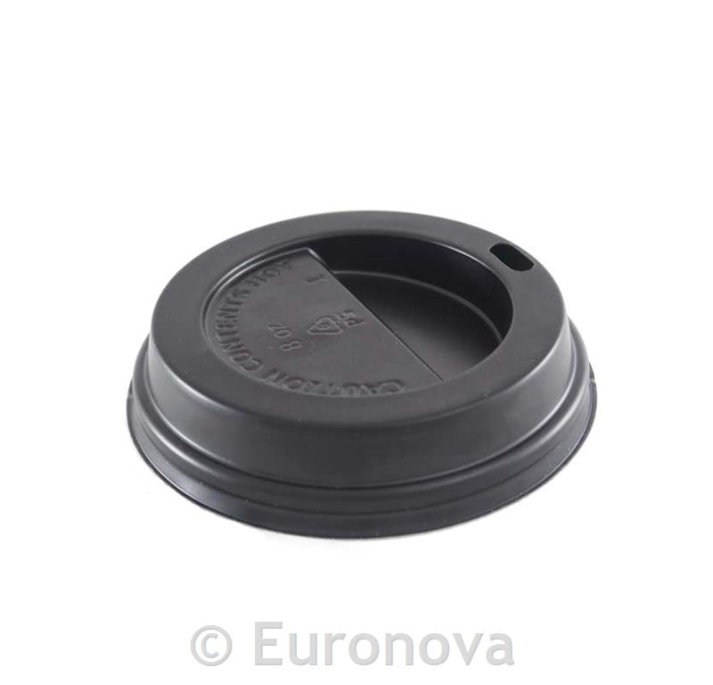 C2go poklopac /240ml /80mm /crni/ 100kom