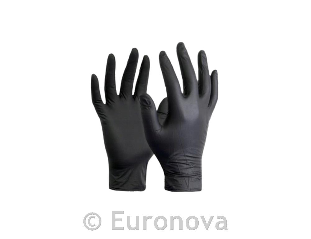 Nitril rukavice / crne / S / 100kom