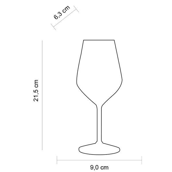 Event čaša / 47cl / tritan / 6 kom / bij