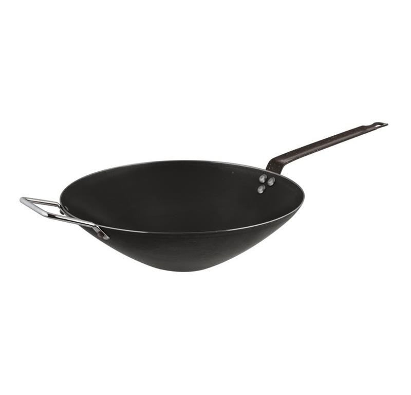 Wok čelik / 40cm / 1,5mm