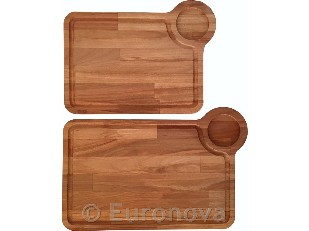 Drvena daska za posluživanje / 45x30x2cm