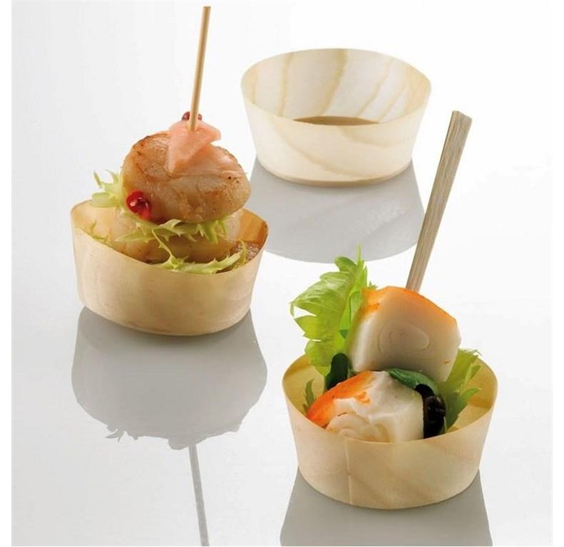 Fingerfood šalice / drvene / 5cm / 50kom