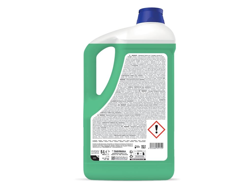 Washup/5L/limun deteržent za pranje suđa