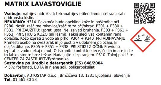 Detergent za perilice suđa Matrix/ 5.7kg
