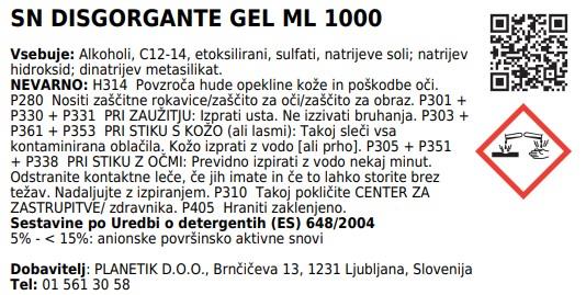 Unblocker gel /900ml/ za čišćenje odvod