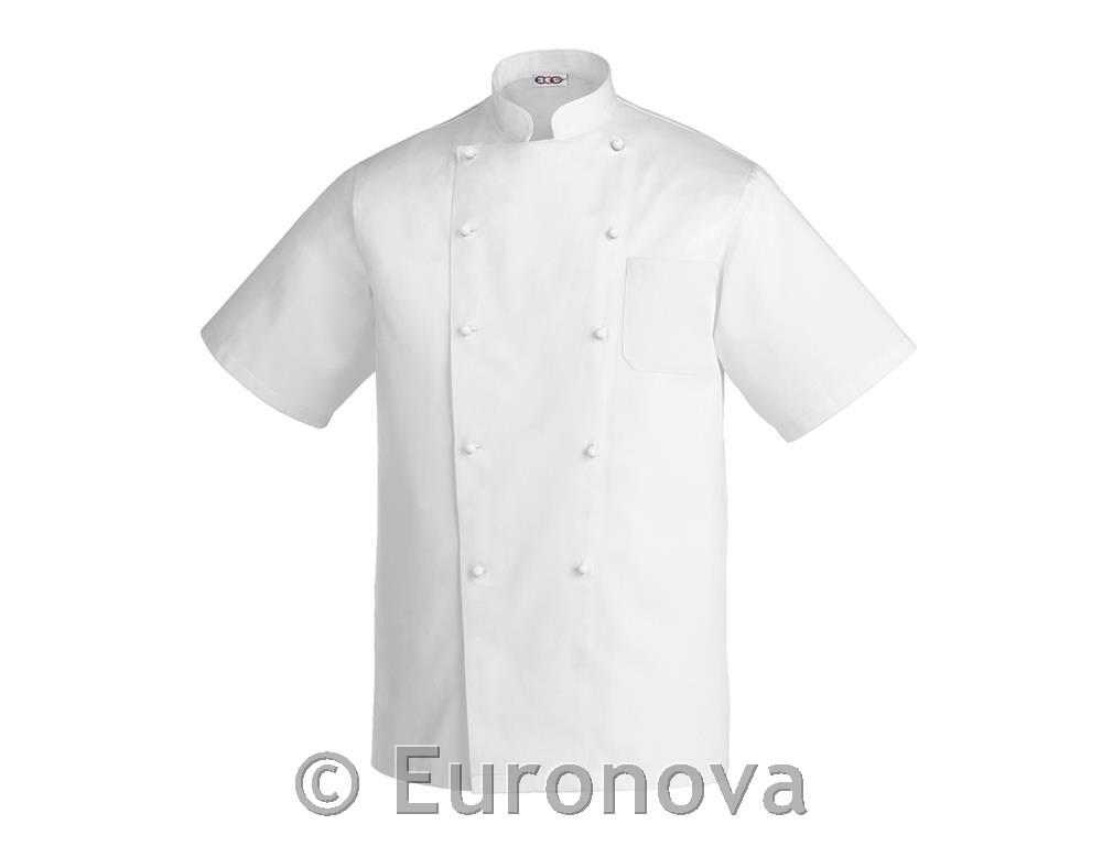 Kuharska jakna / Rex Short / bijela / XL