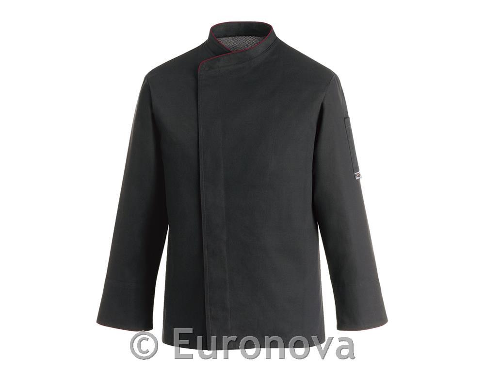 Kuharska jakna / Comfort / crna / L