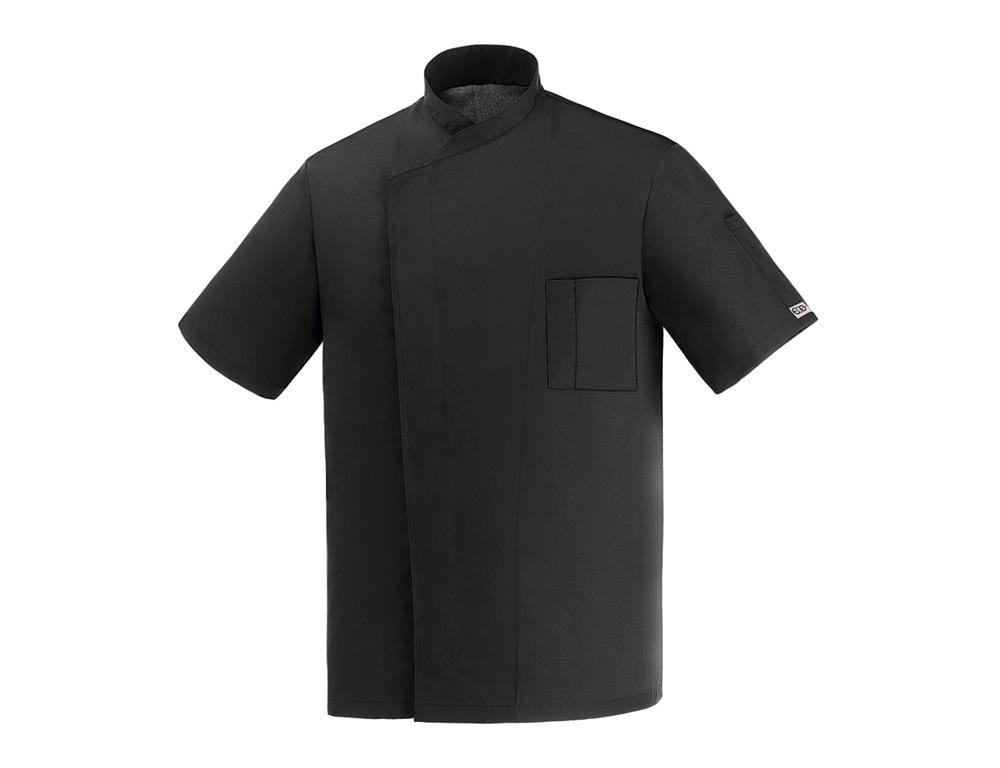 Kuharska jakna / Ottavio Short /crna/ XL