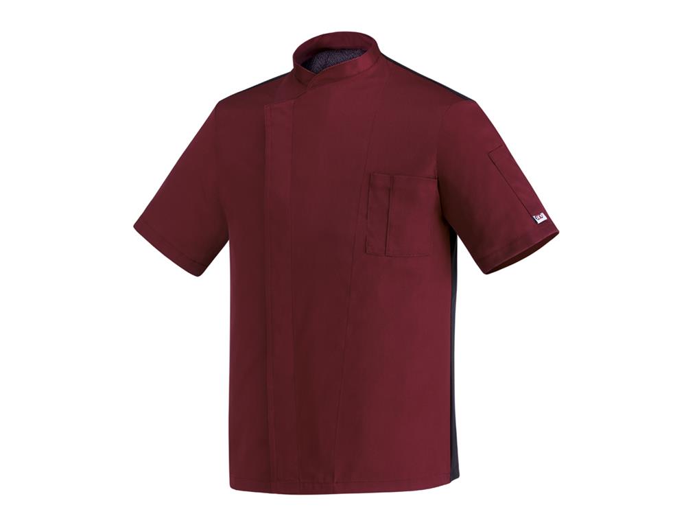 Kuharska jakna / Ottavio Short /bordo/XL