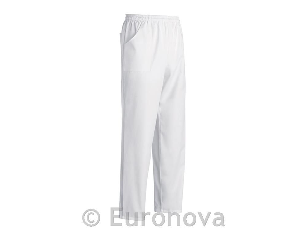 Kuharske hlače /Cou. džep /bijele /XS