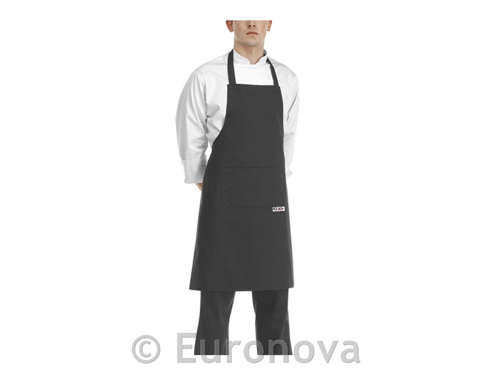 Kuharska pregača / 90x70cm /crna/ 2kom