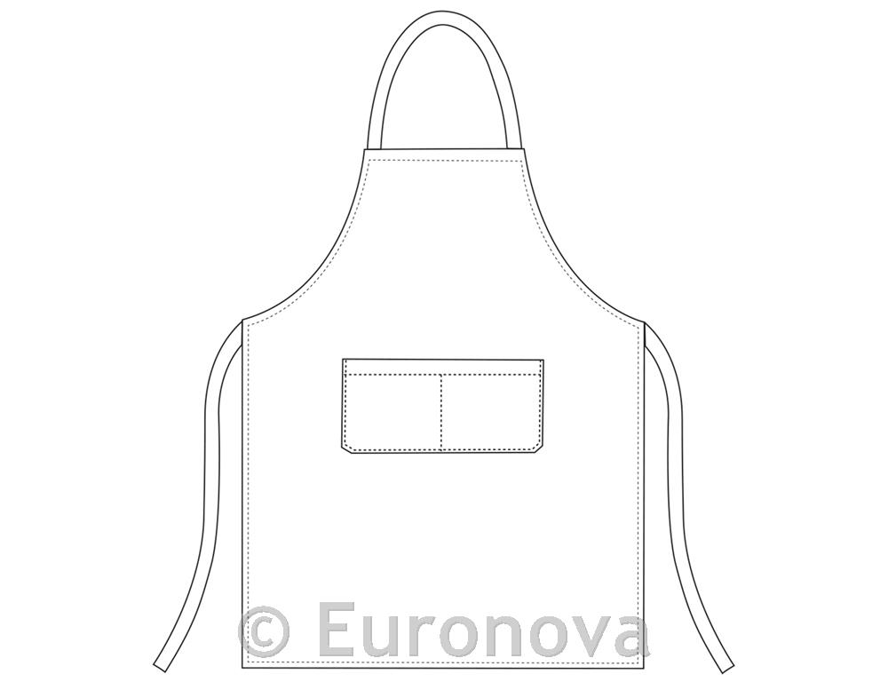Kuharska pregača / 90x70cm /Kelly/ 2kom
