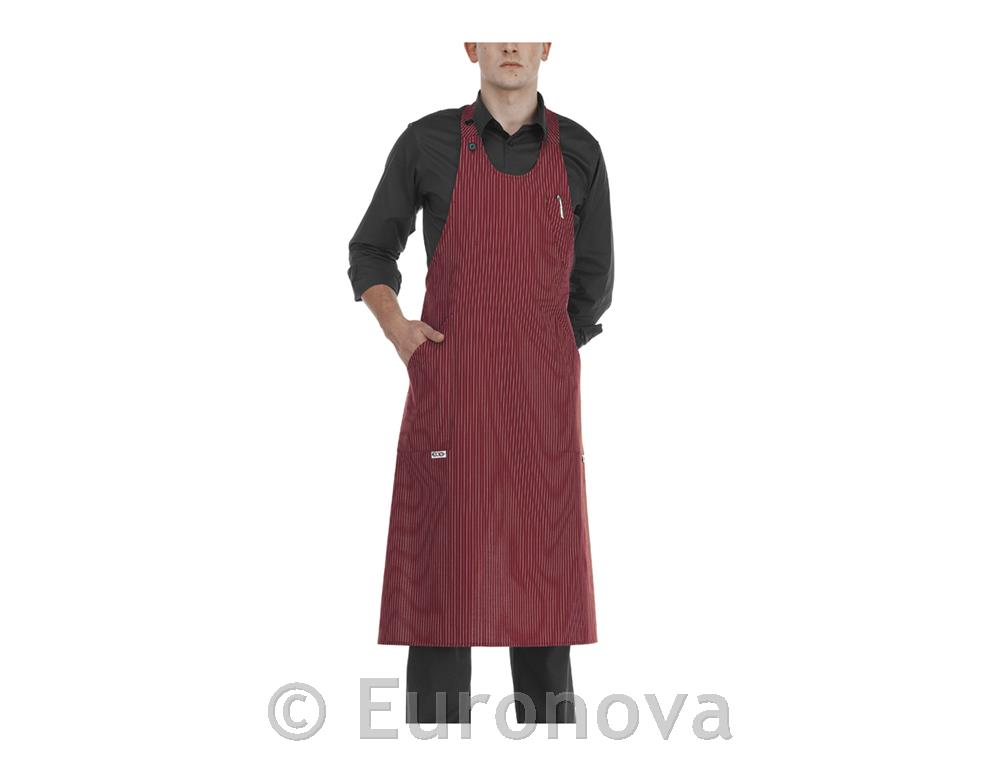 Pregača / Sommelier / 100x95cm / bordo s