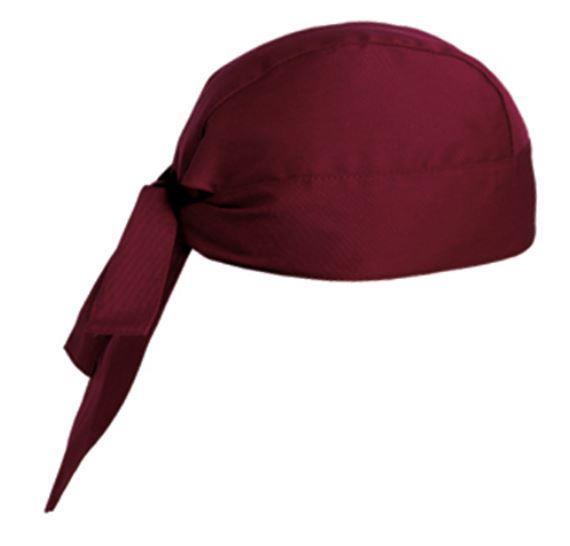 Kuharska bandana /bordo/ 2kom