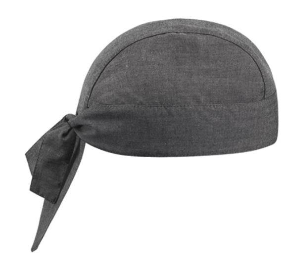 Kuharska bandana /grey mix/ 2kom