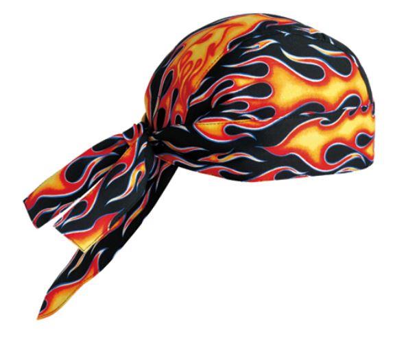 Kuharska bandana /plamen/ 2kom